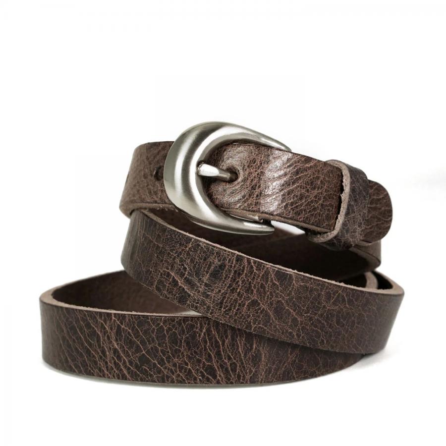Ceinture Femme cuir - Volcano 20mm - Marron
